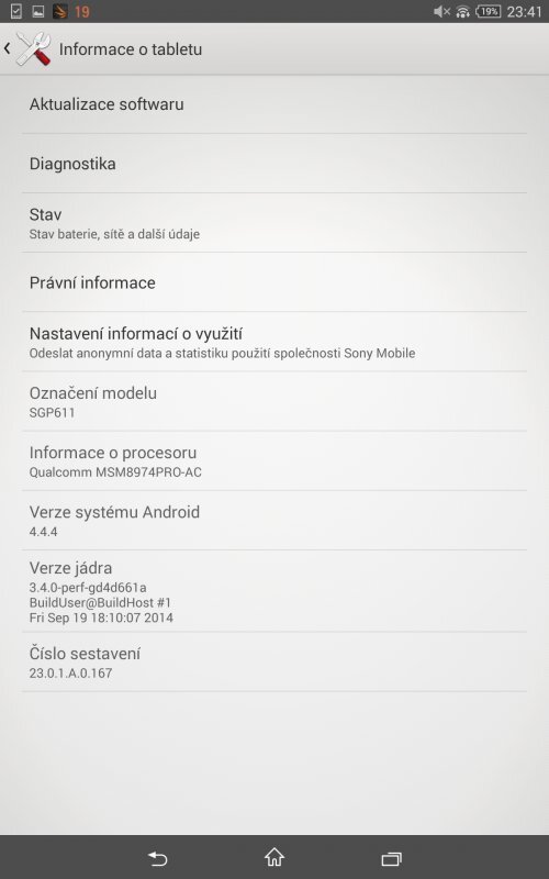 Sony Xperia Z3 Tablet Compact