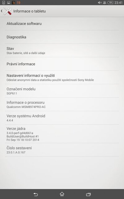 Sony Xperia Z3 Tablet Compact