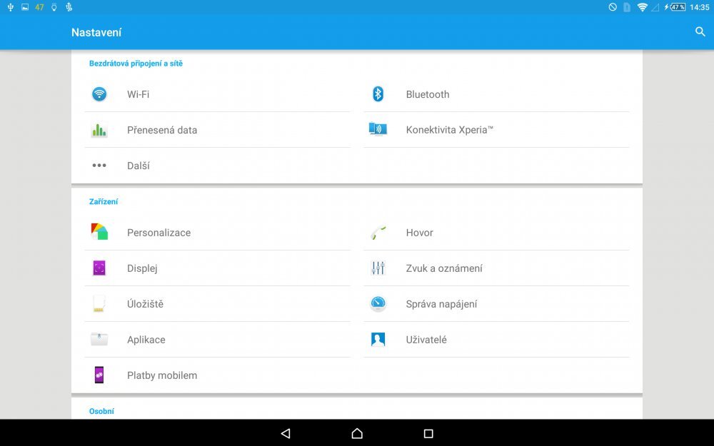 Sony Xperia Z4 Tablet