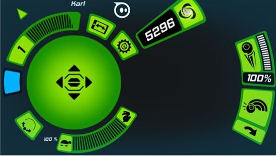Sphero aplikace Windows Phone