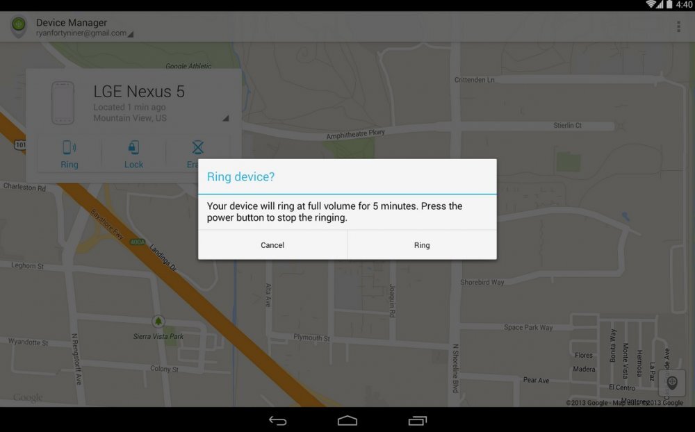 Správce zařízení Android