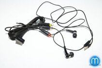 Špuntová sluchátka a A/V kabel pro Samsung Galaxy Tab