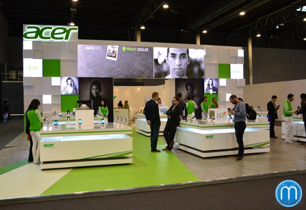 Stánek Acer na MWC 2014