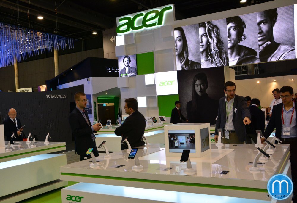 Stánek Acer na MWC 2014