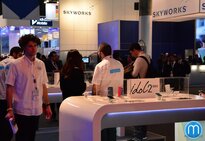 Stánek Alcatel na MWC 2014