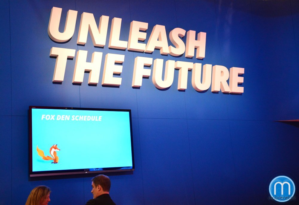 Stánek Firefox na MWC 2014