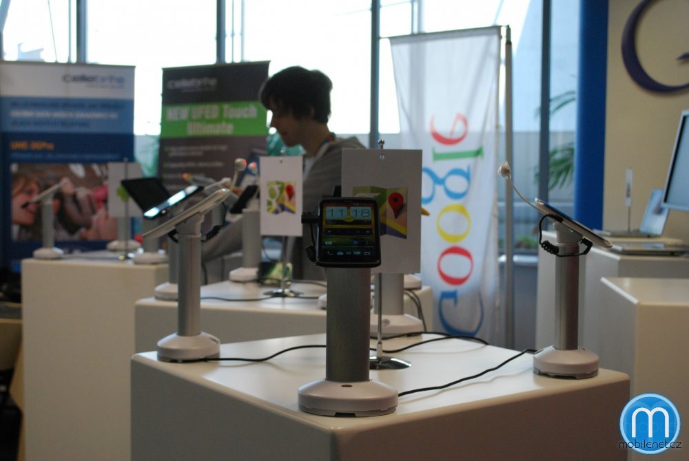 Stánek Googlu na O2 Guruveletrhu