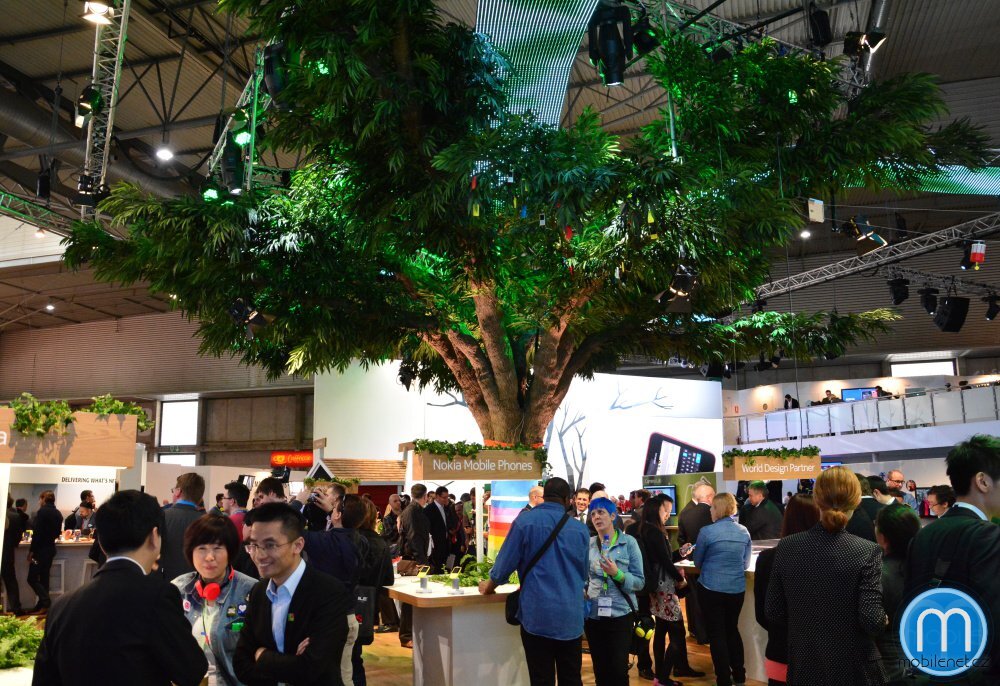 Stánek Nokia na MWC 2014