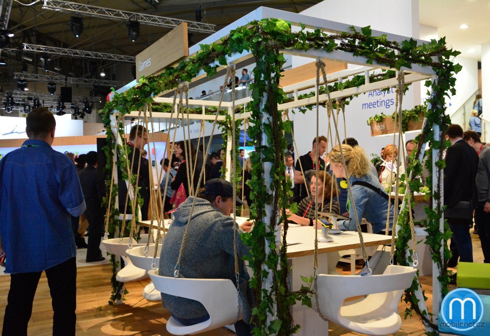 Stánek Nokia na MWC 2014