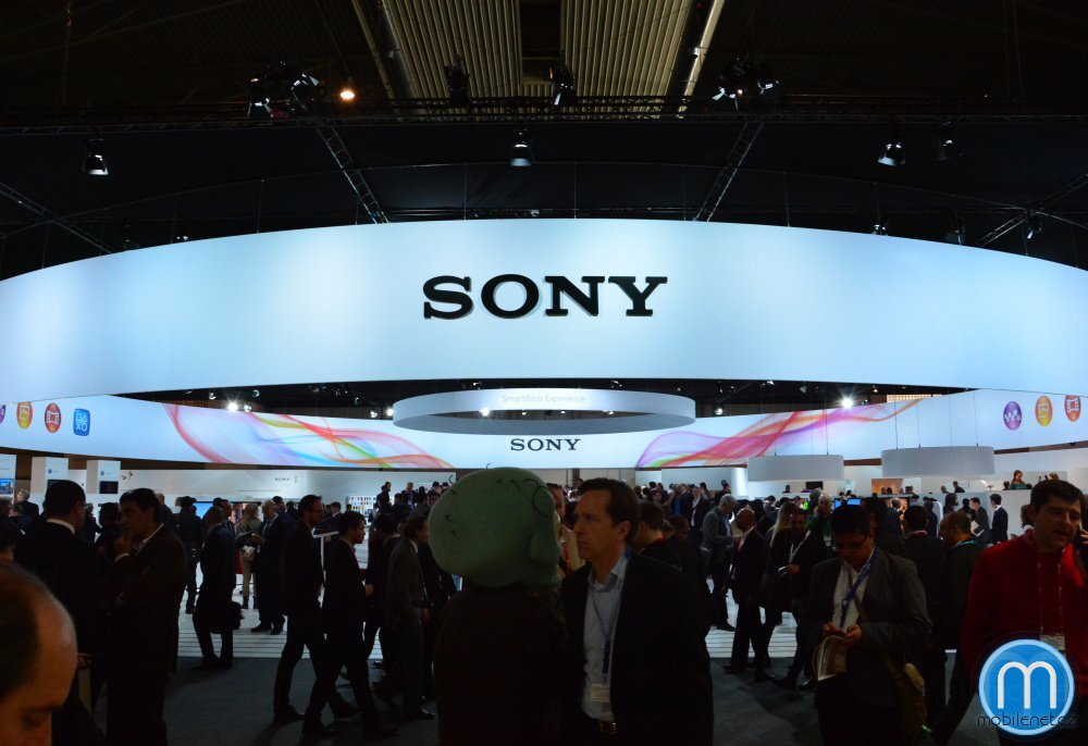 Stánek Sony na MWC 2014
