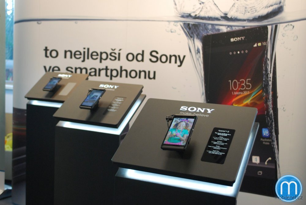 Stánek Sony na O2 Guruveletrhu