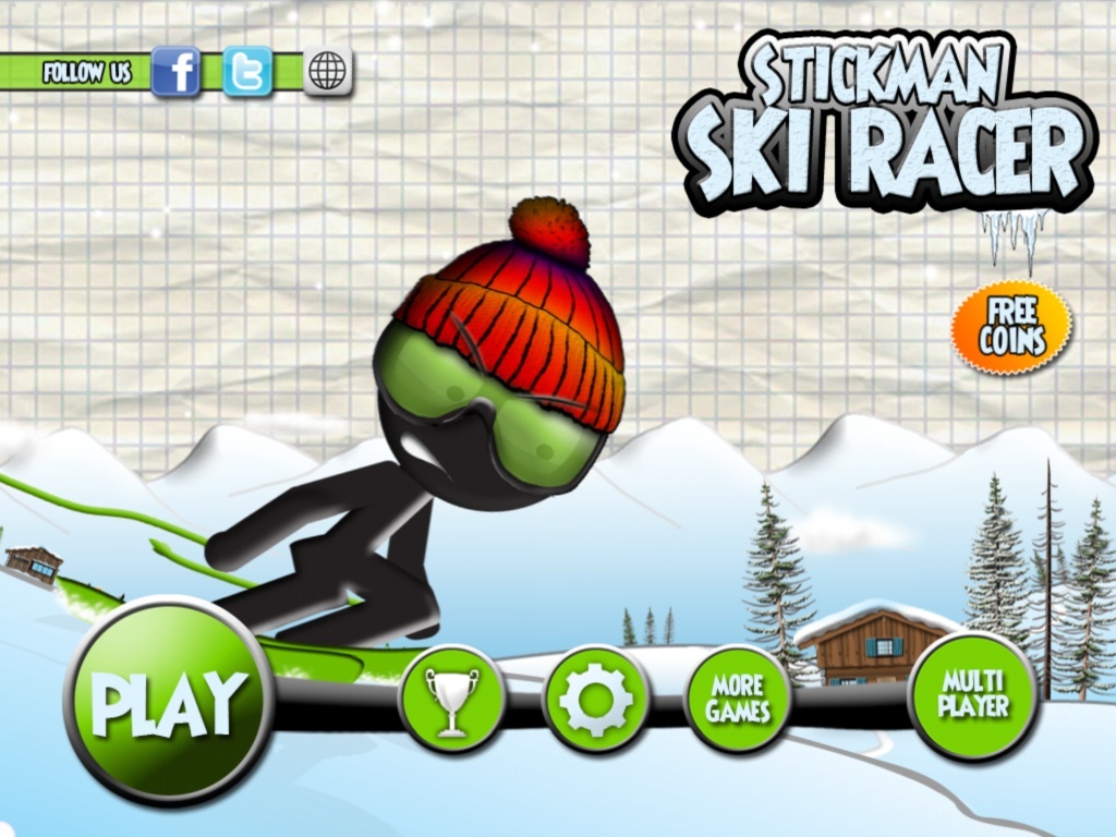 Stickman Ski Racer