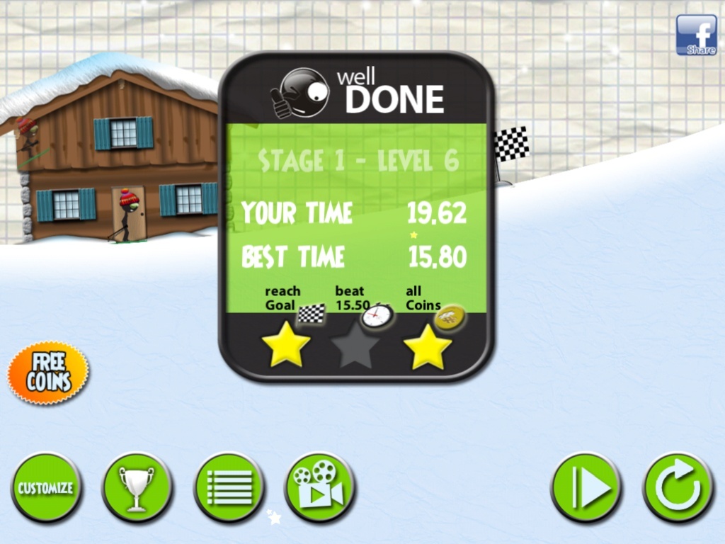 Stickman Ski Racer