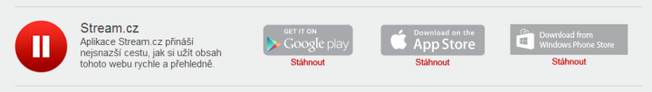 Stream.cz pro Windows Phone 8