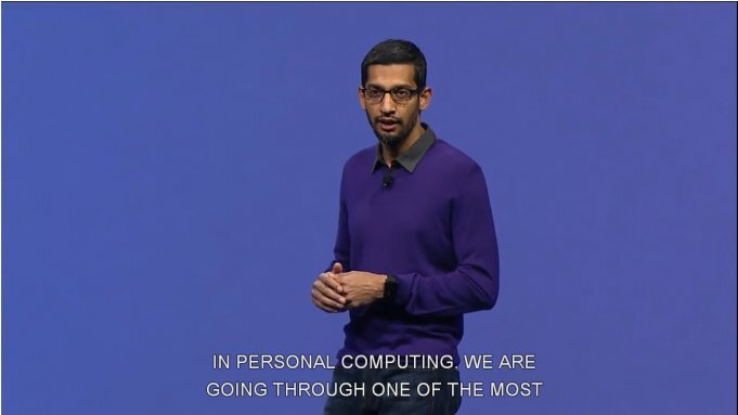 Sundar Pichai 