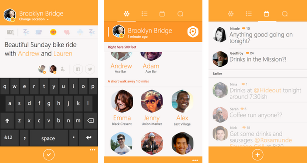 Swarm pro Windows Phone