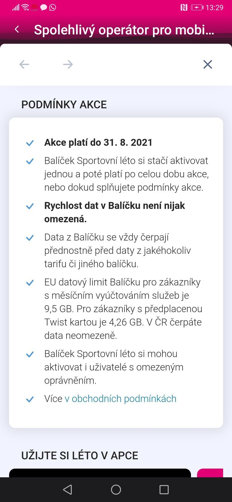T-Mobile - Sportovní léto