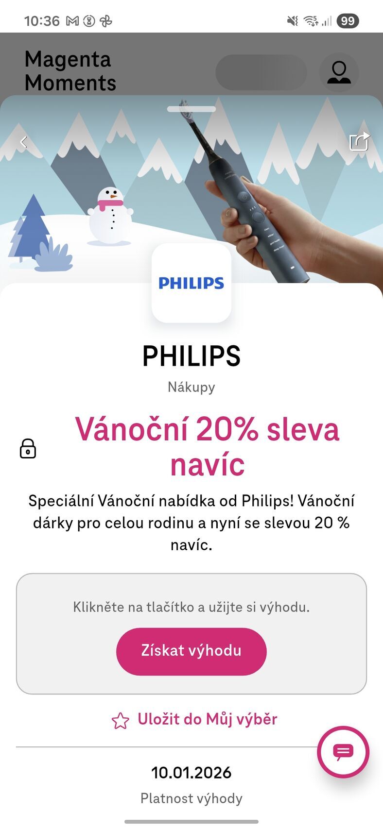 T-Mobile adventní kalendář 2025