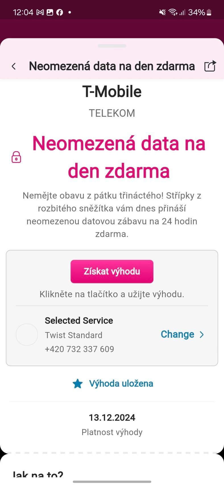 T-Mobile adventní kalendář