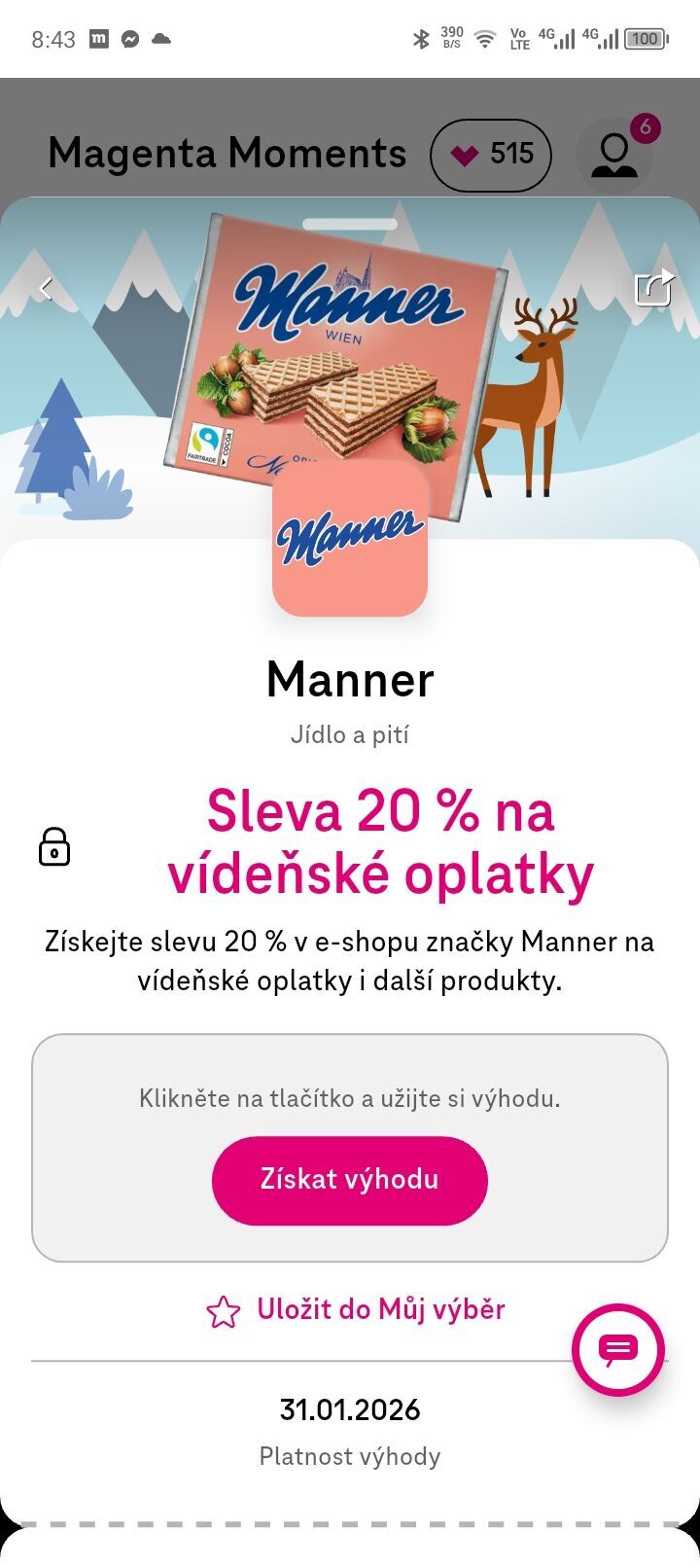 T-Mobile adventní kalendář