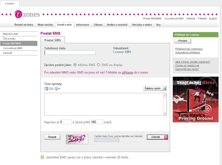 T-Mobile dnes spouští SMS bránu a zavádí MMS bránu