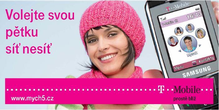 T-Mobile Mých5: volejte levně svým kamarádům