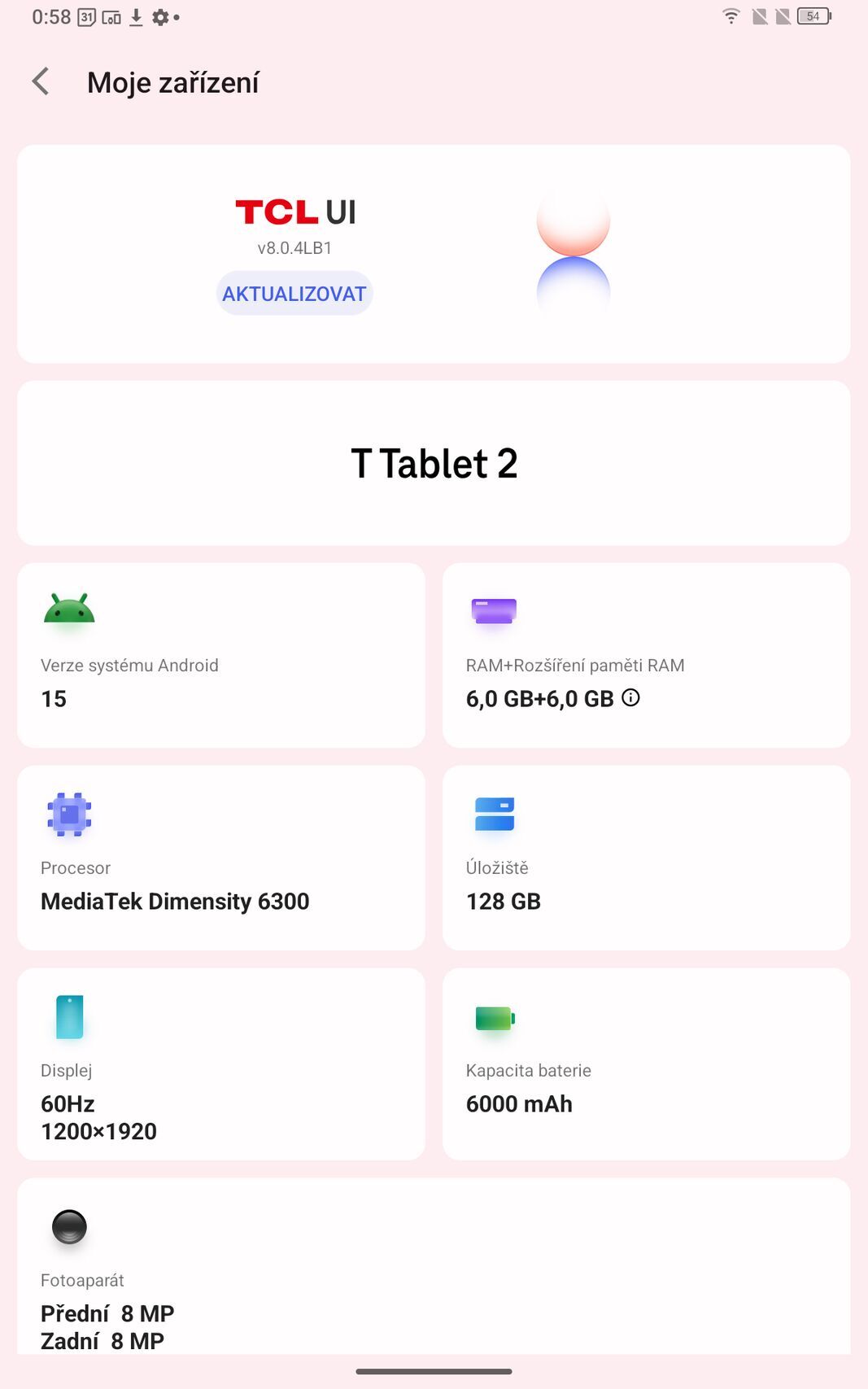 T-Mobile T Tablet 2