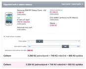 T-Mobile telefon na splátky