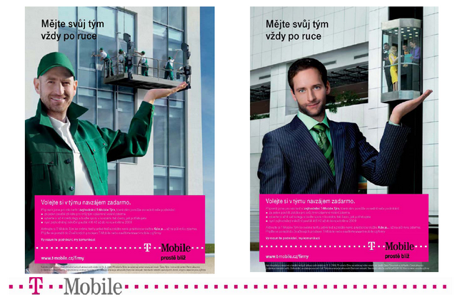 T-Mobile Tým: neomezené volání ve firmě