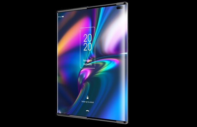 TCL koncept displeje