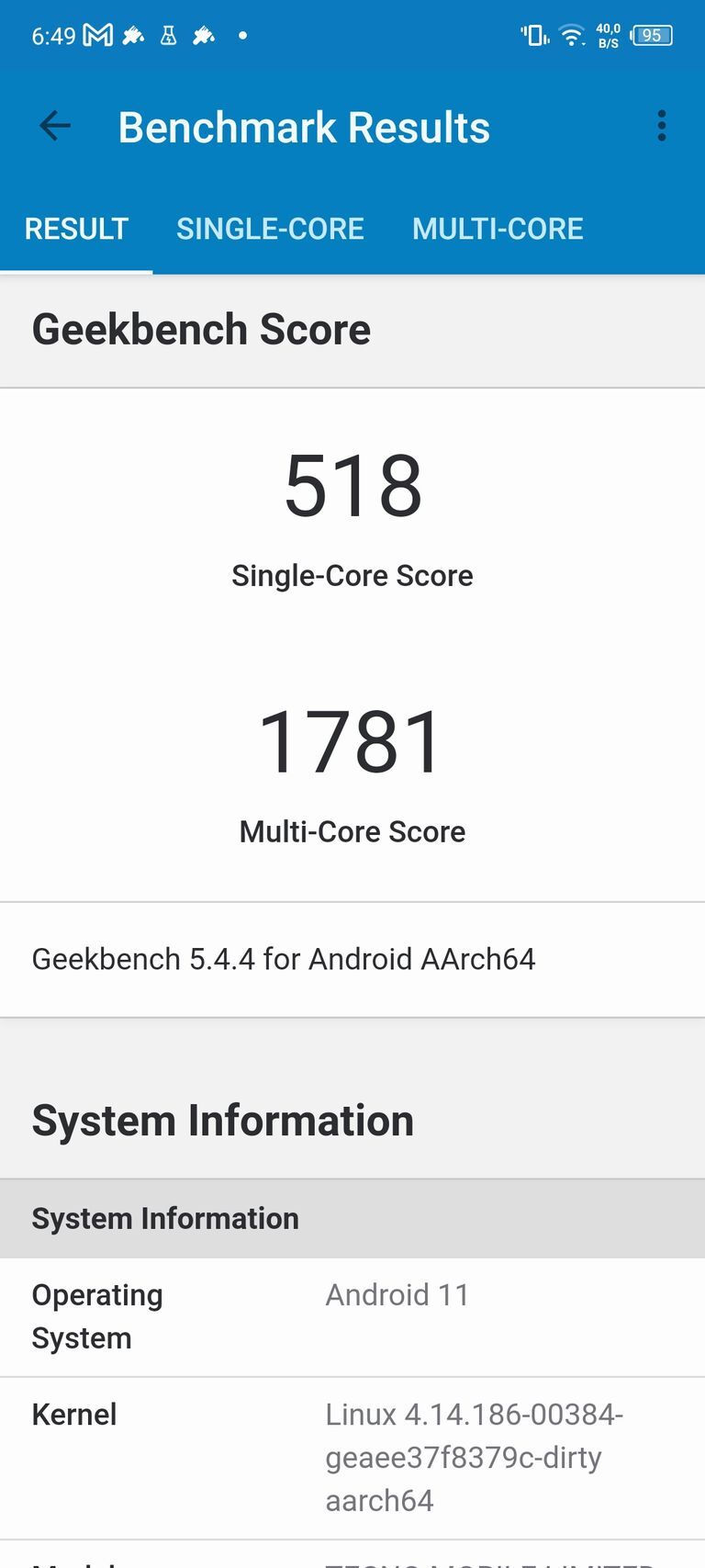 Tecno Camon 18 Premier