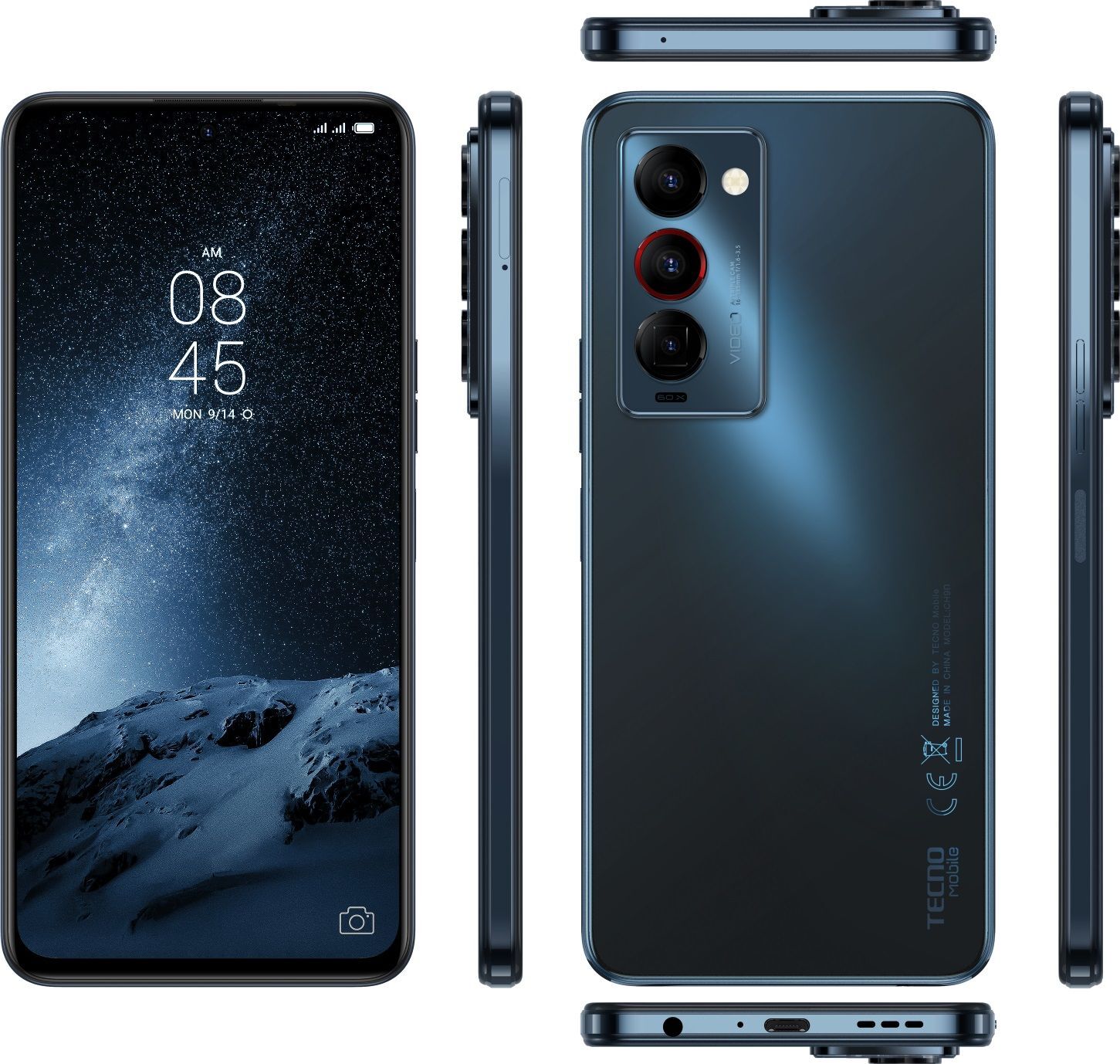Tecno Camon 18 Premier Polar Night