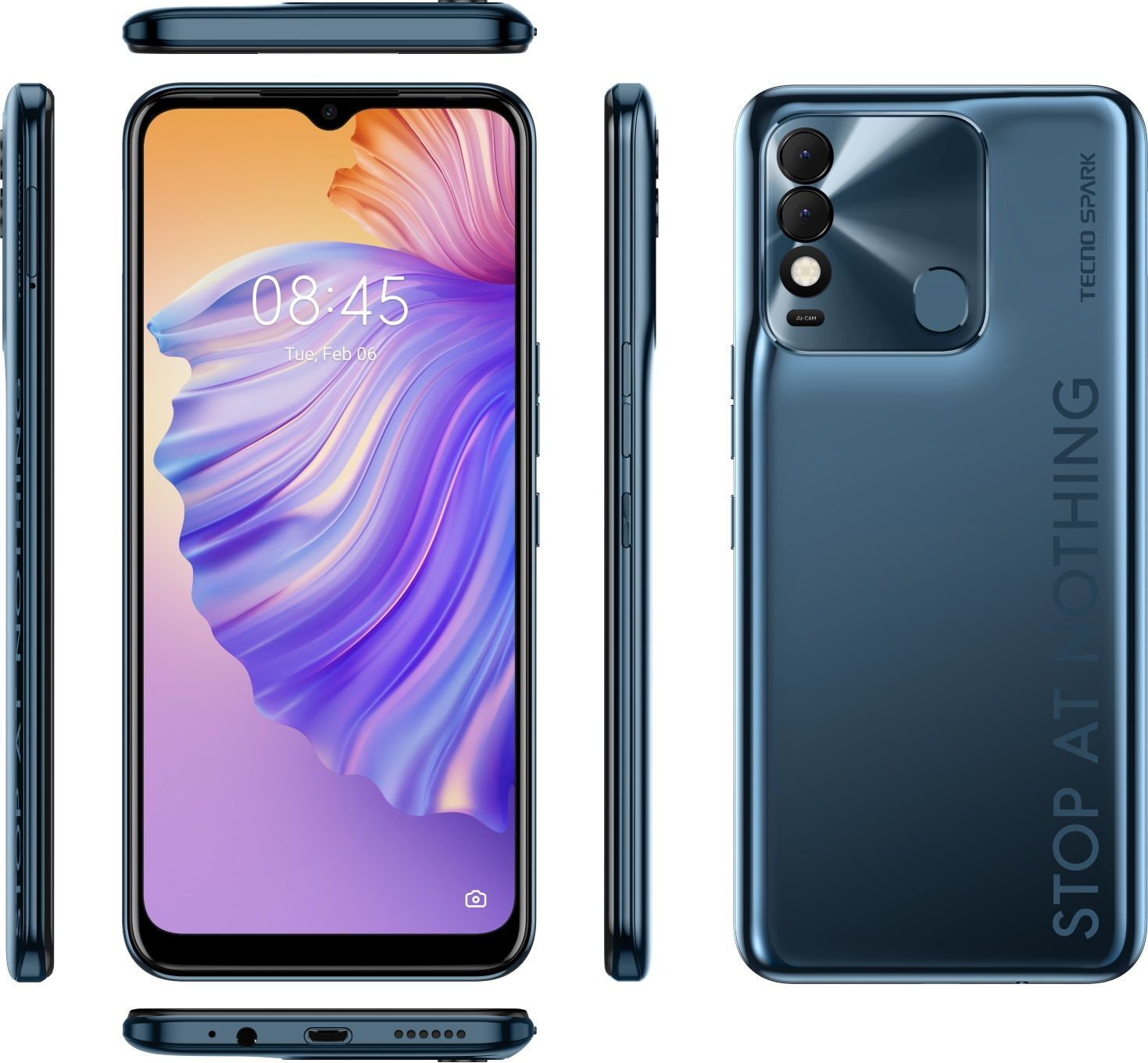 Tecno Spark 8 Atlantic Blue