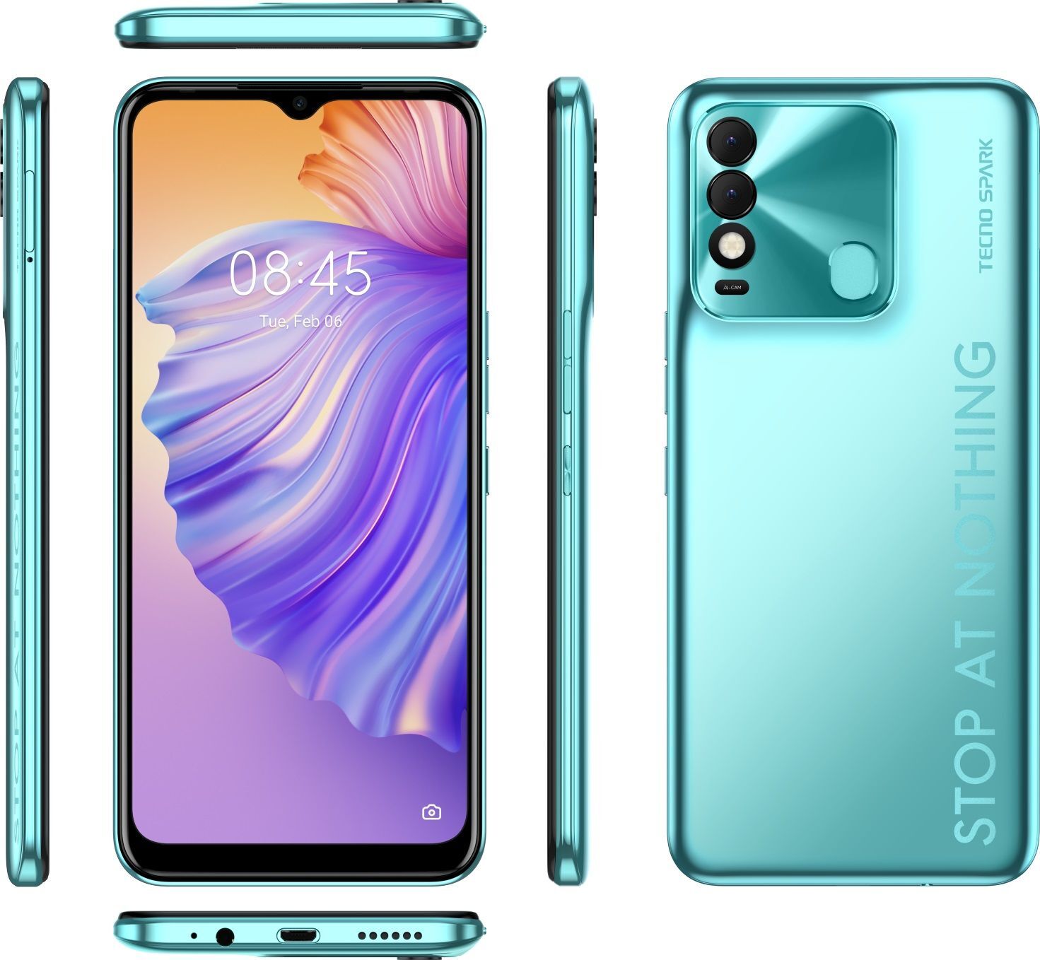 Tecno Spark 8 Turqoise Cyan