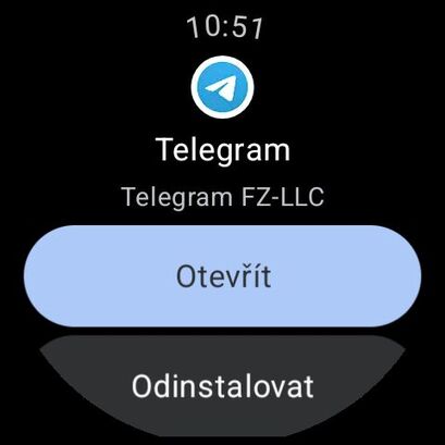 Telegram pro systém Wear OS