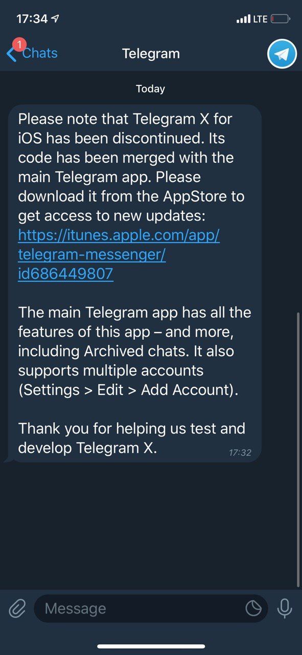 Telegram X