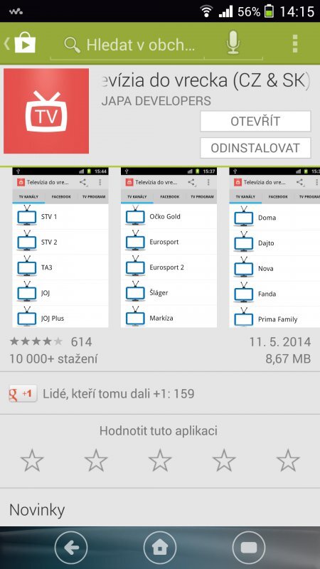 Televízia do vrecka (CZ & SK)