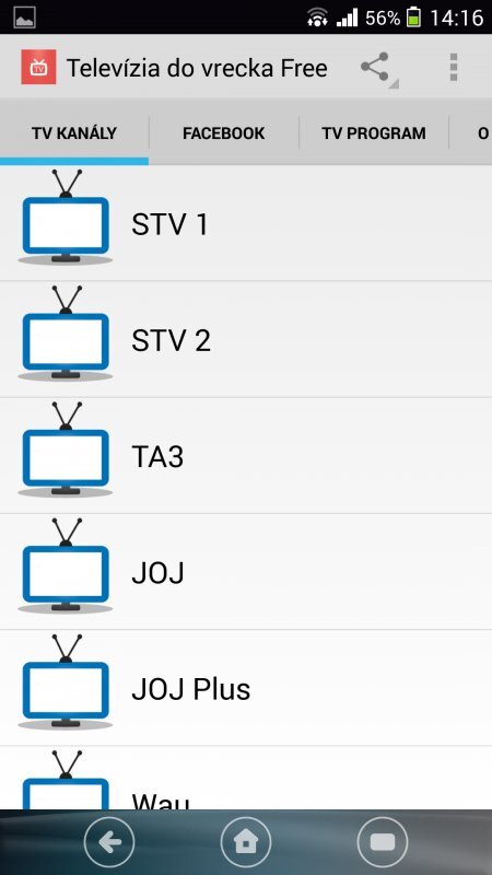 Televízia do vrecka (CZ & SK)