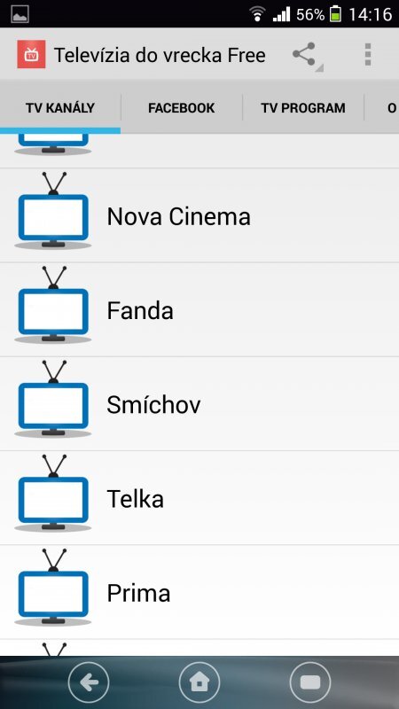 Televízia do vrecka (CZ & SK)