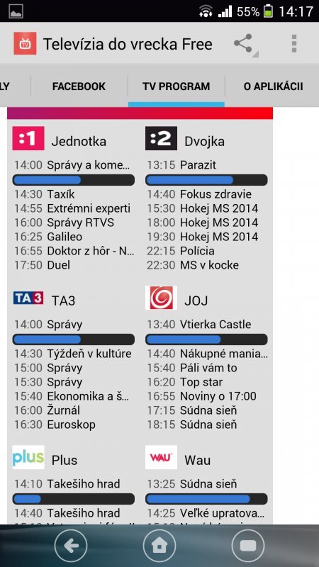 Televízia do vrecka (CZ & SK)