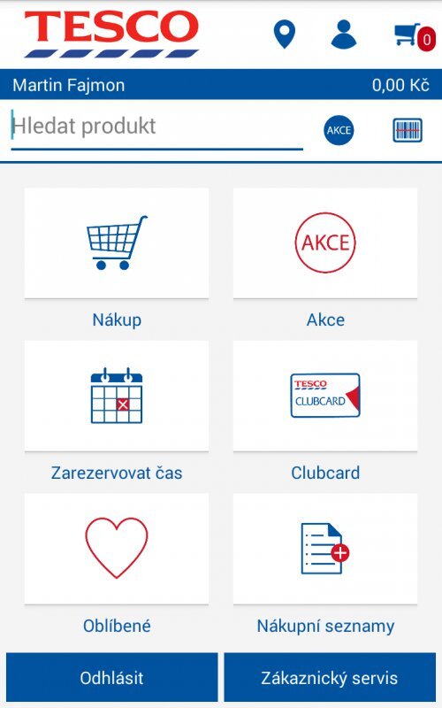 Tesco Potraviny online