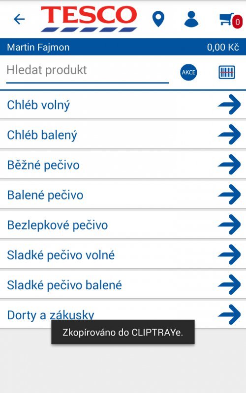 Tesco Potraviny online