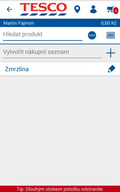 Tesco Potraviny online