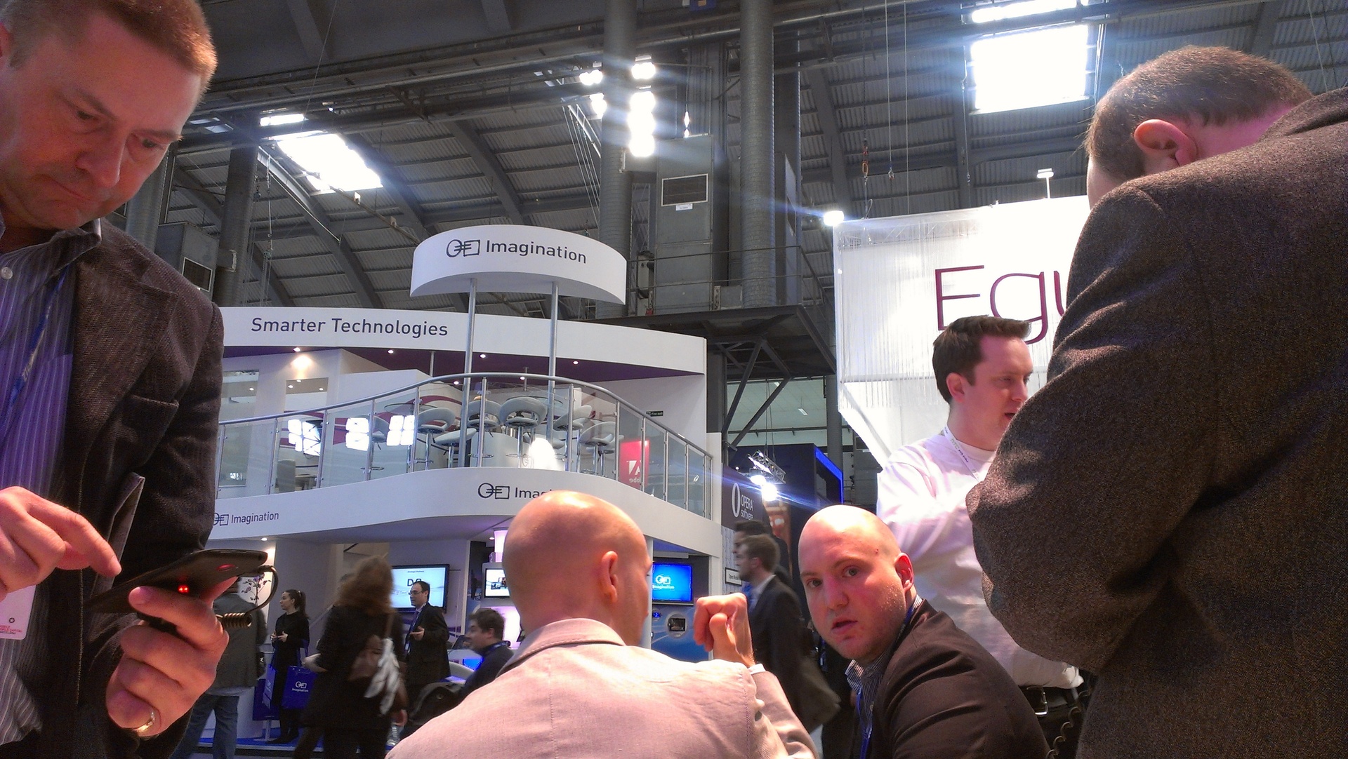 Testovací fotografie z MWC Barcelona