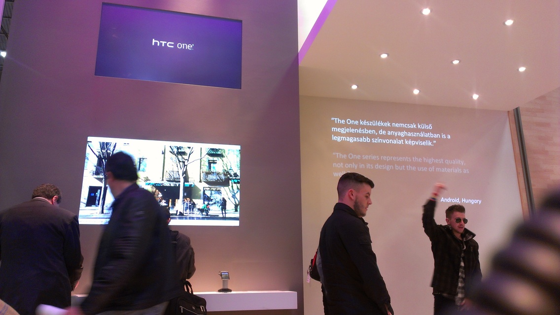 Testovací fotografie z MWC Barcelona