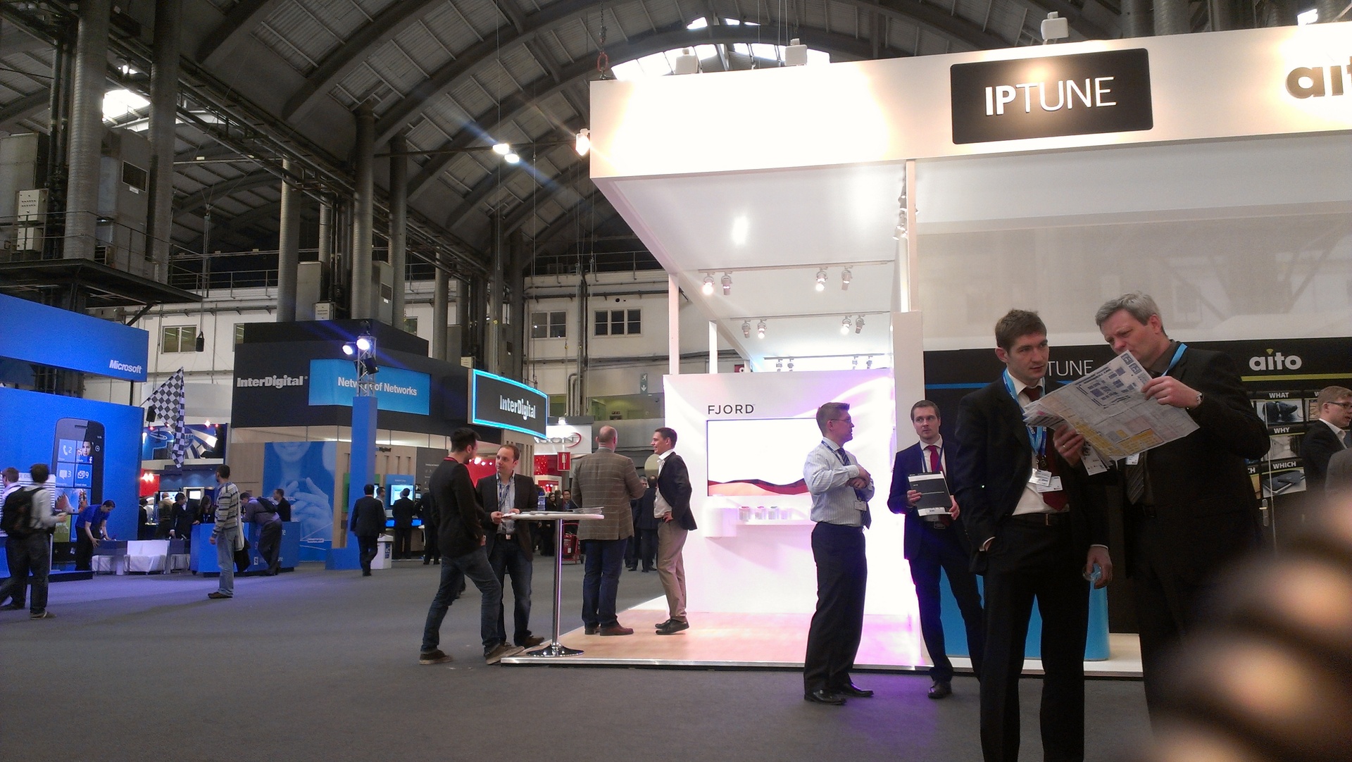 Testovací fotografie z MWC Barcelona