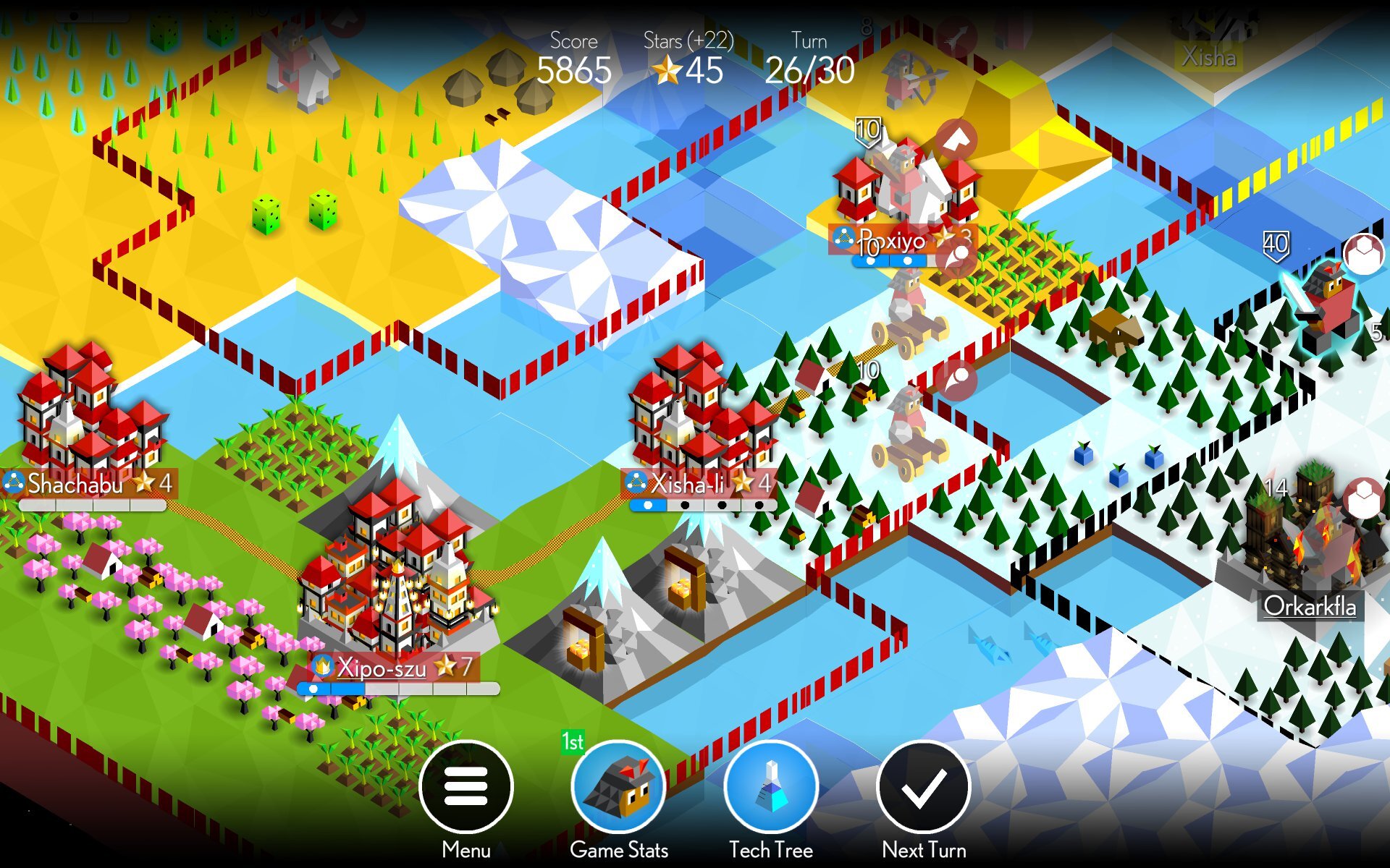 The Battle of Polytopia