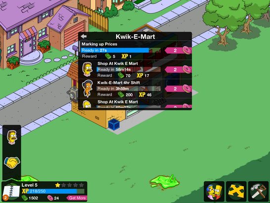 The Simpsons Tapped Out
