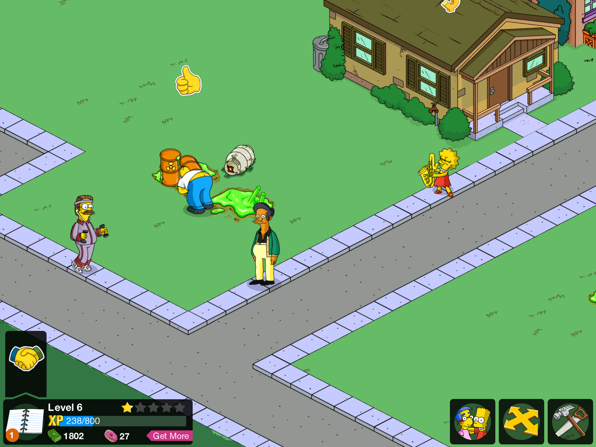 The Simpsons Tapped Out