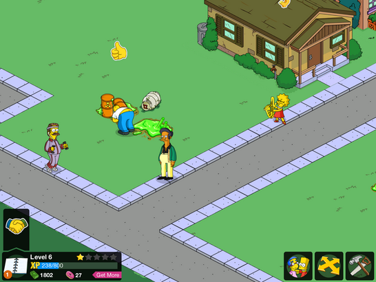 The Simpsons Tapped Out
